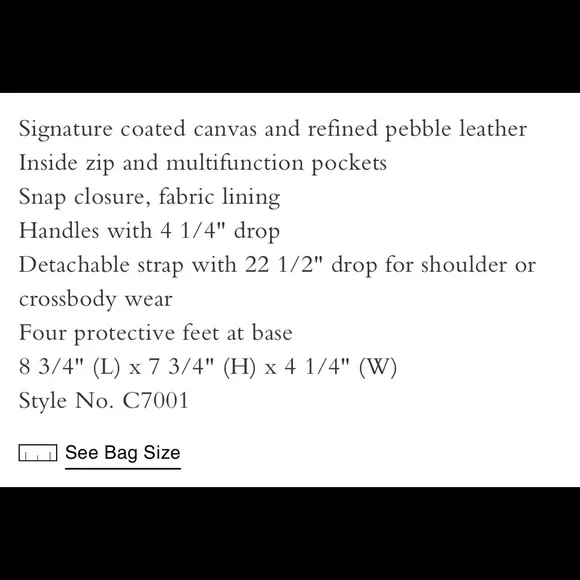 Coach Dempsey Year of Tiger signature tote hard to find new with tags - Picture 9 of 9